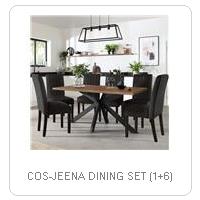 COS-JEENA DINING SET (1+6)